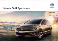 Volkswagen Vw Golf Sportsvan prospekt 04 2014 model 2014 polski