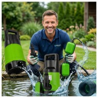 NOWA Pompa Zatapialna Do Wody Brudnej Czystej Deszczówki Studni PŁYWAK