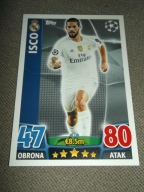 MATCH ATTAX 2015-2016 REAL MADRYT ISCO 81