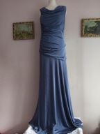 VERA WANG SUKIENKA długa dzianinowa wesele 34/36