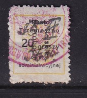 Trzemeszno Miasto , opłata administracyjna, 20 grszy /DE/