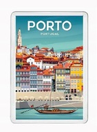 PORTO PORTUGALIA magnes pamiątkowy na lodówkę akrylowy