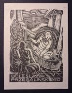 *KP* Mrożewski Stefan (5) Ex libris Bolesława Przegalińskiego, X2