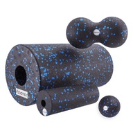 Zestaw do Rollowania 4szt. Fizjotek / Foam Roller / Mini Roller / Duoball