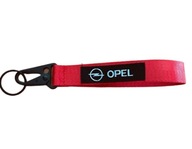 Brelok breloczek SMYCZ smyczka OPEL Haft czerwona