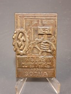 Odznaka NSBO Aufmarsch Gotha 1935 – Oryginał