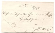 CZERSK -stempel -koperta -druga połowa XIX wieku