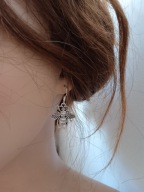 Kolczyki Szerszeń Pszczoły owady natura