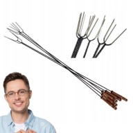 WIDEŁKI KIJE DO OGNISKA GRILLA KIJKI 120CM 10SZT