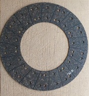 OKŁADZINA TARCZY SPRZĘGŁA 430X240X3,5 WIERCONA LUK