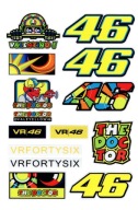 NAKLEJKI NA MOTOR MOTOCYKL THEDOCTOR VALENTINO 46