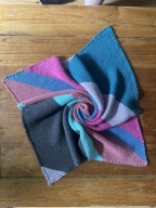 Bawełniany kocyk dziecięcy handmade