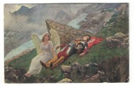 03-TG24- Śpiący rycerz i Anioł,1910-20r