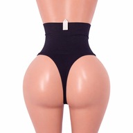 Majtki wyszczuplające stringi wysoki stan modelujące brzuch XL