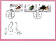 Liechtenstein 2007, FDC 3zn. owady, żuki