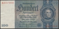 Niemcy 100 marek 1935 - A