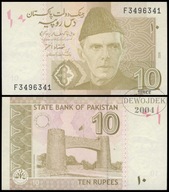 BNA - PAKISTAN 10 Rupii 2006 F 3496341 # P45a # pierwsza emisja # XF