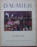 DAUMIER -MALARSTWO -teka 10 tablic - wyd.1950 rok -j.niemiecki