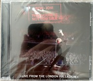 BON JOVI - This House Is Not For Sale (Live From The London Palladium) CD