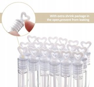 Bańki mydlane 110 szt. małe mini bańki na komunię ślub urodziny