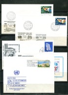 A56740)UNO Genf: 4 Koperta z Specjalny Stempel