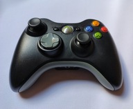 ORYGINALNY BEZPRZEWODOWY CZARNY PAD DO XBOX 360, TESTOWANY, SPRAWNY