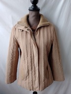 Kurtka pikowana,przejściowa beżowa - 36