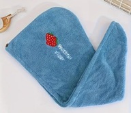 Ręcznik do włosów| Turban| Szybkoschnący| Jasno Niebieski| AS