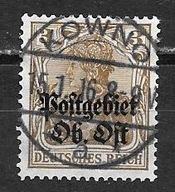 $OKUPACJA NIEMIECKA (ON) Fi 18 b kas. "KOWNO" gwarancja i opis