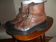 BUTY-MASSIMO DUTTI-R-41-WKŁ-27CM-SKÓRA NATURALNA.