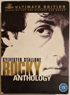 Rocky Anthology 1-5 wersja angielska Sylvester Stallone EX 6x DVD Irl