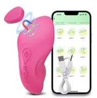 WIBRATOR WIBRUJĄCA WKŁADKA DO BIELIZNY STYMULUJĄCA PUNKT G STEROWANA TELEFO