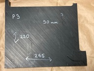 Plastik 30mm formatka tworzywo kęs