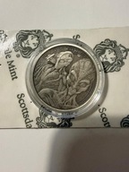 srebrna moneta kolekcjonerska- Ghana 20 Cedis-1 oz Ag 999- Ufo/Alien-2023