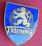 ORYGINALNA WOJENNA ODZNAKA/WPINKA MOTORYZACYJNA TRIUMPH