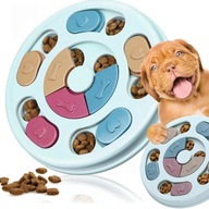 MISKA DLA PSA KOTA EDUKACYJNA SPOWALNIAJĄCA JEDZENIE GRA INTERAKTYWNA