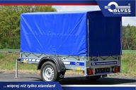 PRZYCZEPA Z PLANDEKĄ 204x121x100 750KG MOCNA BLYSS