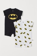 H&M KOMPLET 2 PAK PIŻAMA BATMAN 80