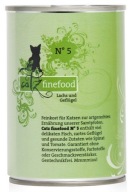 Catz Finefood Classic N.05 Łosoś i drób puszka 400g