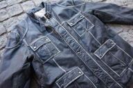 KURTKA SKÓRA RAMONESKA przecierana STYL VINTAGE NOWA r.56 danish design