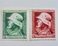 1935 DR Mi.569**-570** czyste znaczki, stan dobry. Wartość 25,- Euro.
