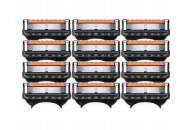 WKŁADY do maszynek Gillette Fusion 5 Gillette 12 szt Ostrza nożyki