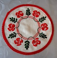 Serwetka okrągła bawełniana