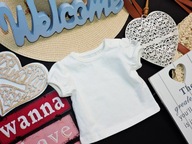 Petter Rabbit - biała bluzeczka basic r 50/56