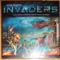 Gra planszowa Invaders Mark Chaplin White Goblin Games kosmiczna sf inwazja