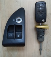 VW PASSAT B5 WKŁADKA ZAMKA DRZWI + KLUCZ SCYZORYK