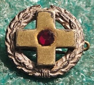 ODZNAKA CZERWONY KRZYŻ - ODZNAKA HONOROWA NA WIEŃCU - NIEMCY