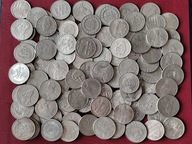 Zestaw 100 Monet okolicznościowych PRL 1967 r. - 1990 r. Różne stany