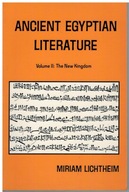 Miriam Lichtheim- Starożytny Egipt Literatura tom II Nowe Państwo angielski