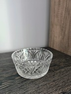 Kryształowa misa salaterka patera vintage PRL lata 70-dziesiąte